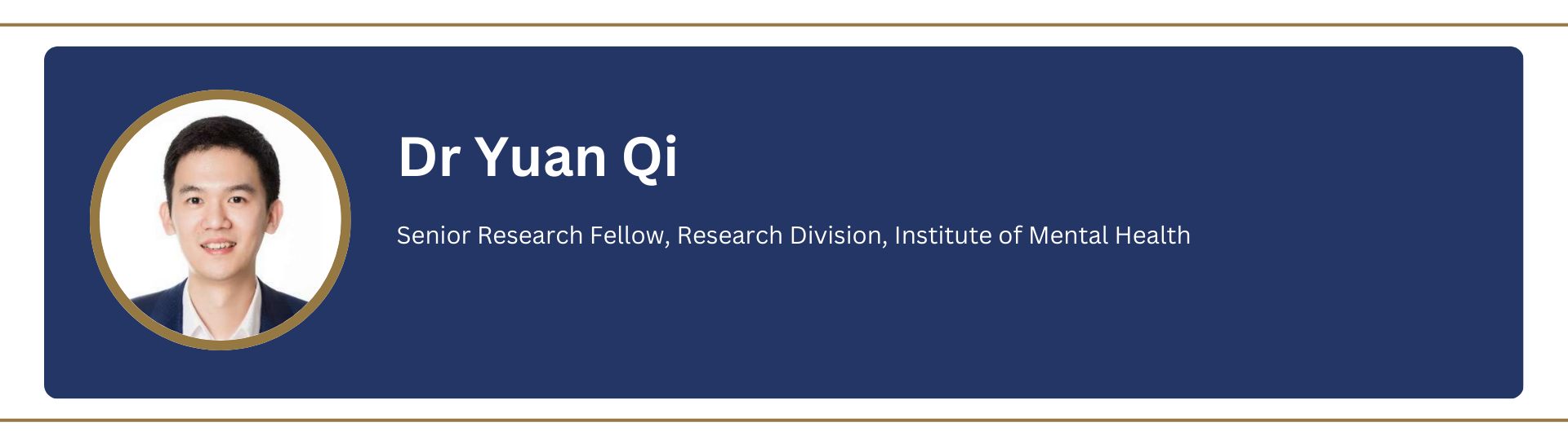 Dr Yuan Qi Profile Card